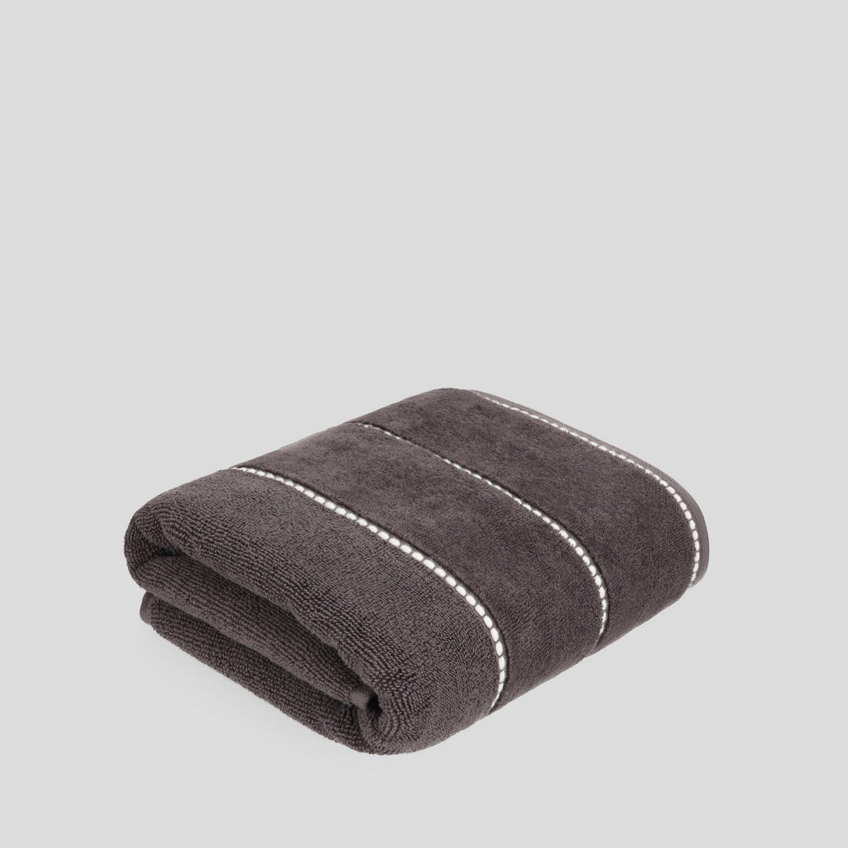 HANDTUCH Velly - Dunkelgrau, Textil (50/90cm) - home&you