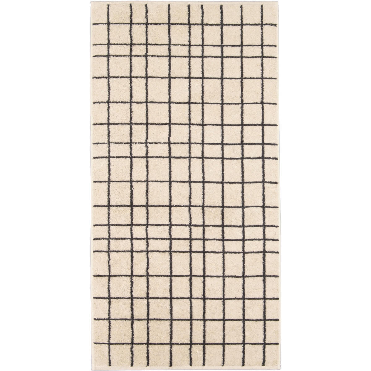 HANDTÜCHER ATELIER ALLOVER 6241 BEIGE - 37 - Beige, Textil (50/100cm) - Cawoe