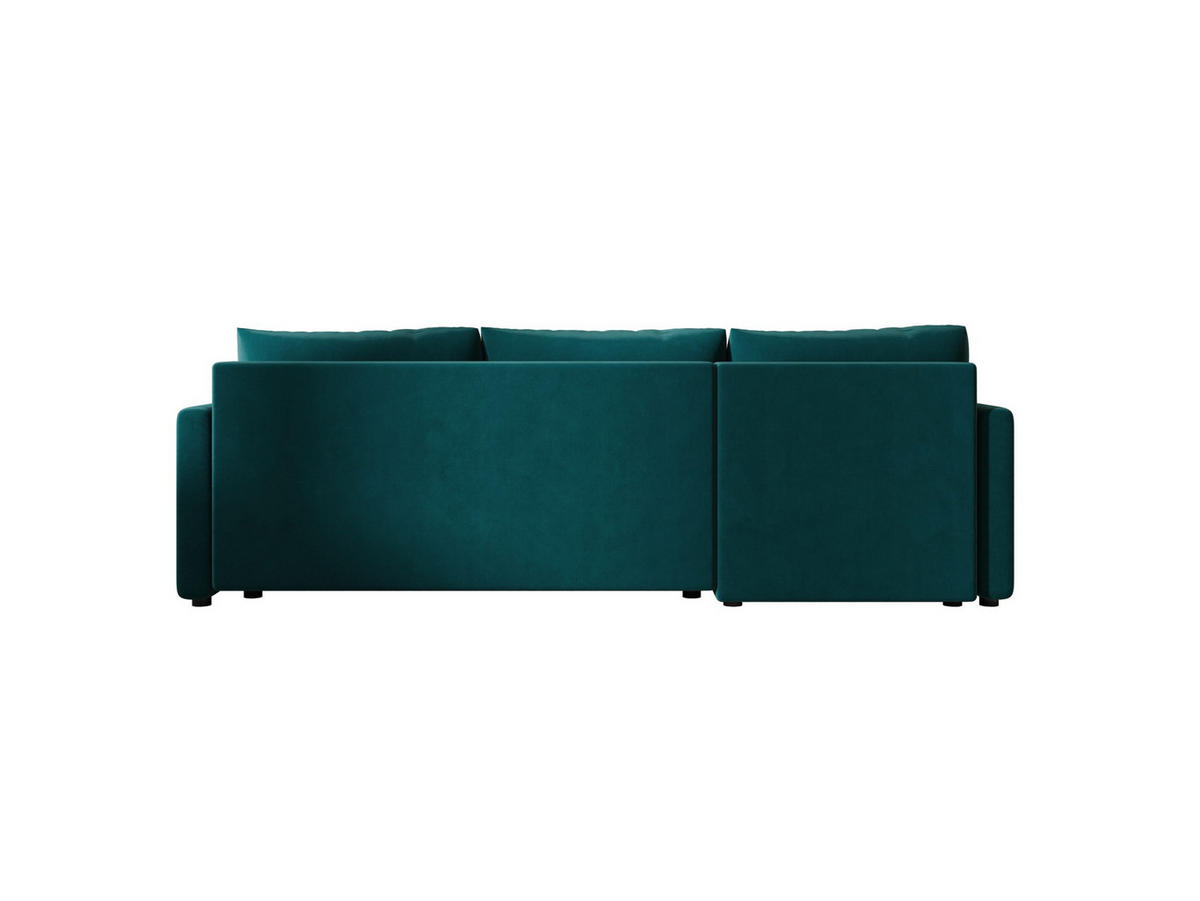 ECKSOFA MOS L BIS Itaka 39 Links mit Schlaffunktion - Türkis, Textil (220/143cm) - Bedante