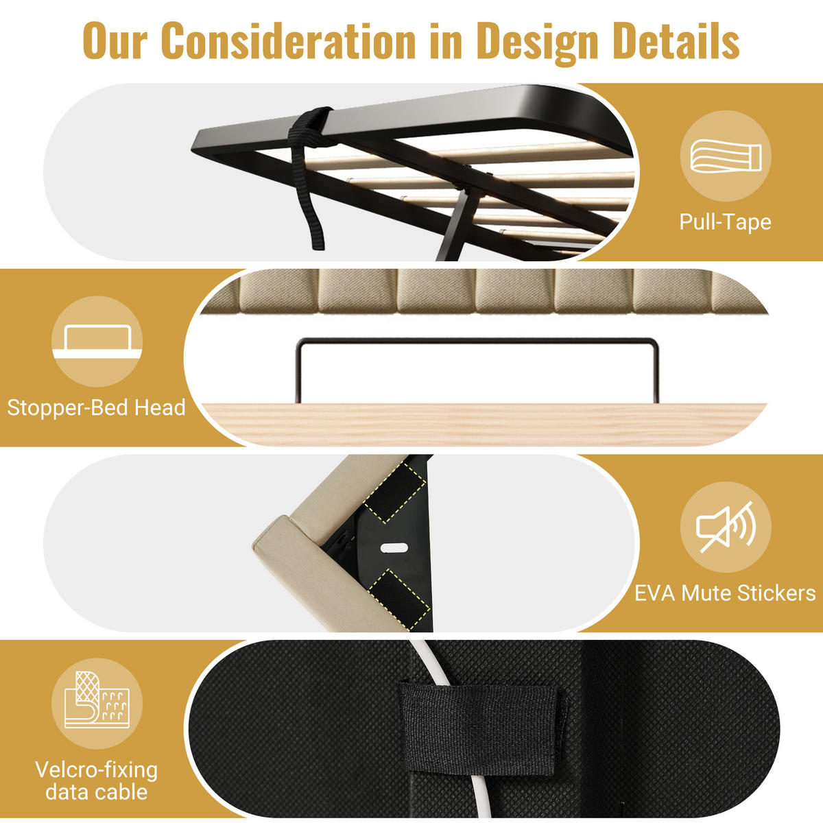 POLSTER EINZELBETT 90x200cm mit USB-C LED Beleuchtung & Hydraulik Beige - Beige, Holz (90/200cm) - FLIEKS