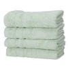 HANDTÜCHER 50x100 cm 450g/m2 im 4er Set, Handtuch Grün - Grün, Textil (50/100cm) - Carpe Sonno