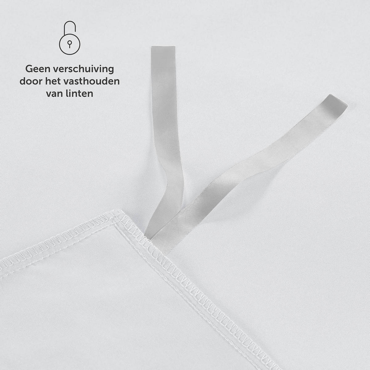 WENDEBETTWÄSCHE Ebba 155/200 cm 2 mal 40/80 cm, Weiß und Hellgrau - Hellgrau/Weiß, Textil (155/200cm) - Blumtal