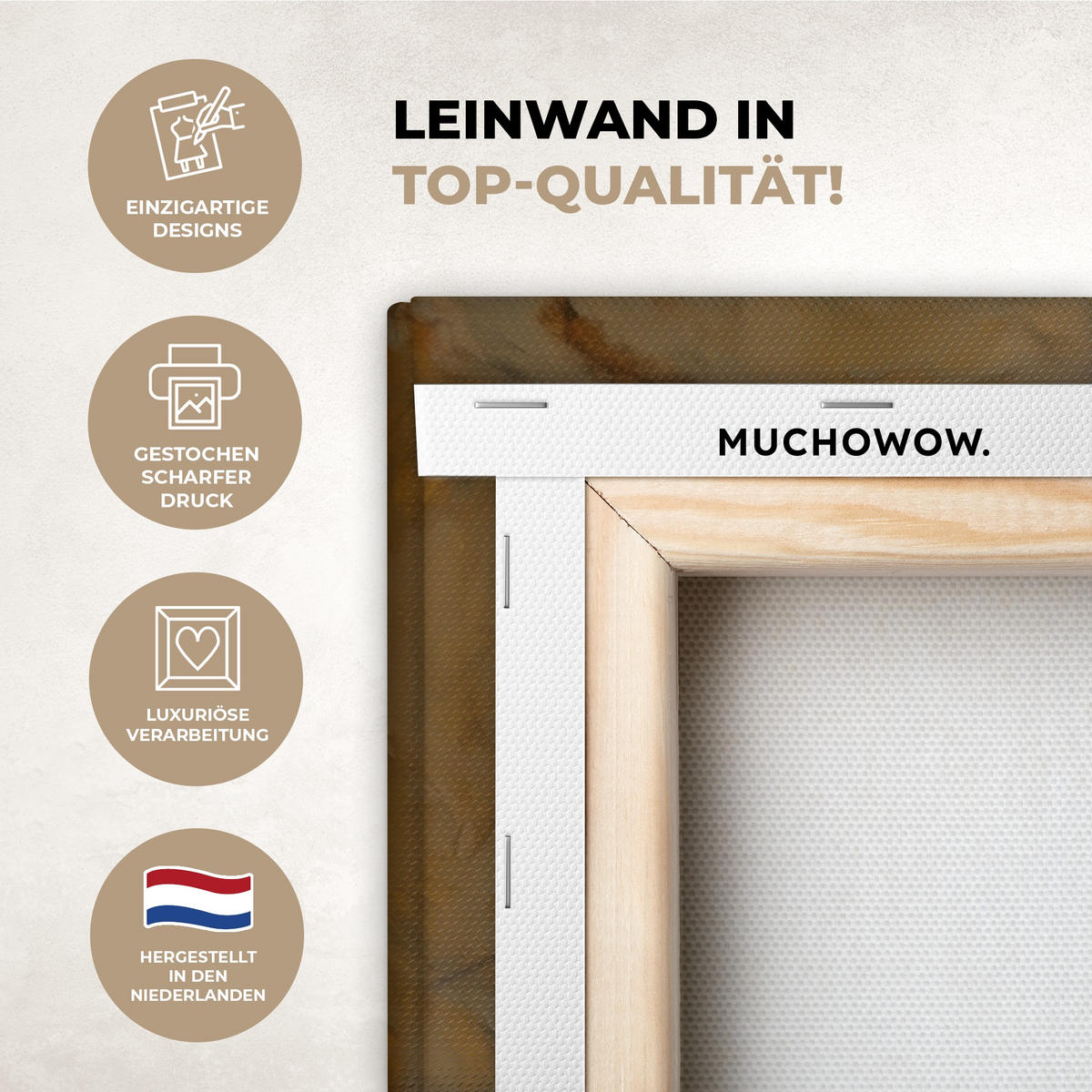 LEINWANDBILD Oliven - Stilleben - Vintage Wohnzimmer 120x80 cm - Olivgrün, Textil (120/80cm) - MuchoWow