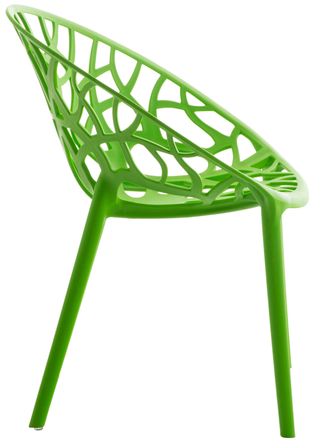 GARTENSTUHL Kunststoff grün - Grün, Kunststoff (59/80/60cm) - CLP