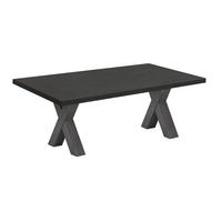 COUCHTISCH Etti 5 120 x 70 x 47 Wohnzimmertisch Graphit/Schwarzstahl - Schwarz, Holz (120/70/47cm) - 58aufmkessel