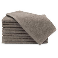 GÄSTETÜCHER, 10er-Set, 30x50 cm, 100% Baumwolle, Braun - Fango, Textil (30/50cm) - Zollner
