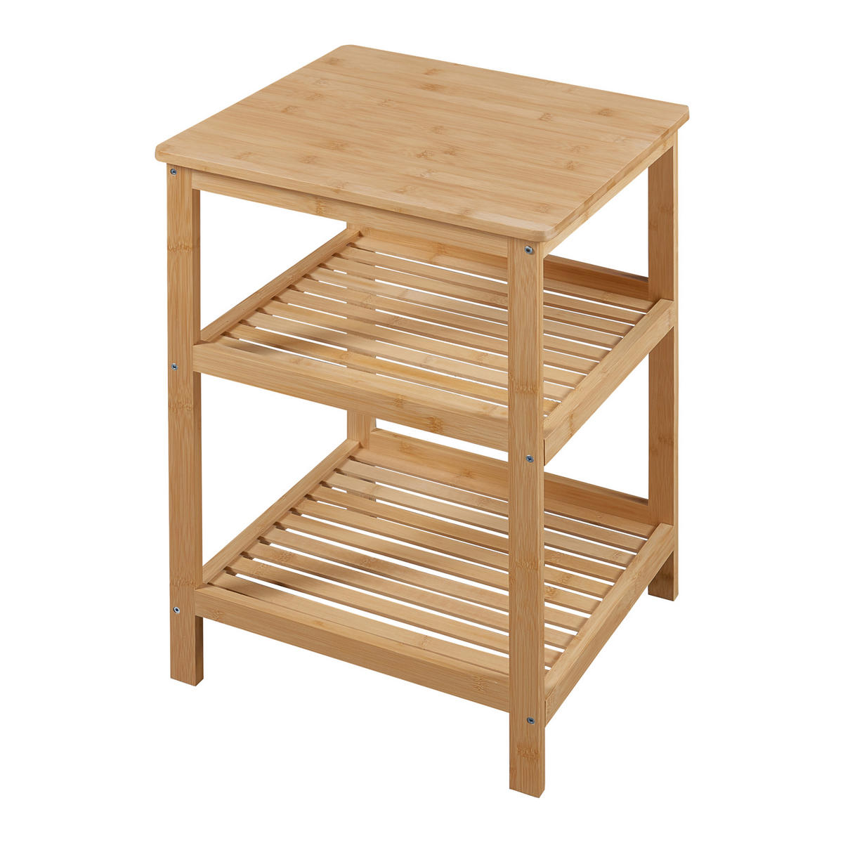 STANDREGAL Ikerasak - Naturfarben, Holz (40/60/40cm) - [en.casa]