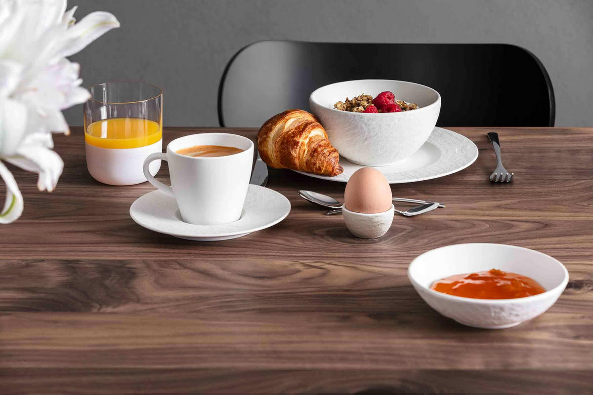 STARTER-SET Manufacture Ice weiß 12er Set - Weiß, Keramik (1/1/1cm) - Villeroy & Boch