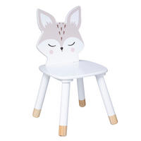 KINDERSTUHL Fuchs, Kieferholz, Naturfarben - Multicolor, Holzwerkstoff (28/53/28cm) - Atmosphera for kids