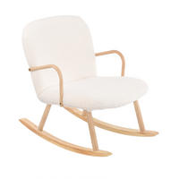 SCHAUKELSTUHL, Weiß - Weiß, Holz (96/85/64cm)