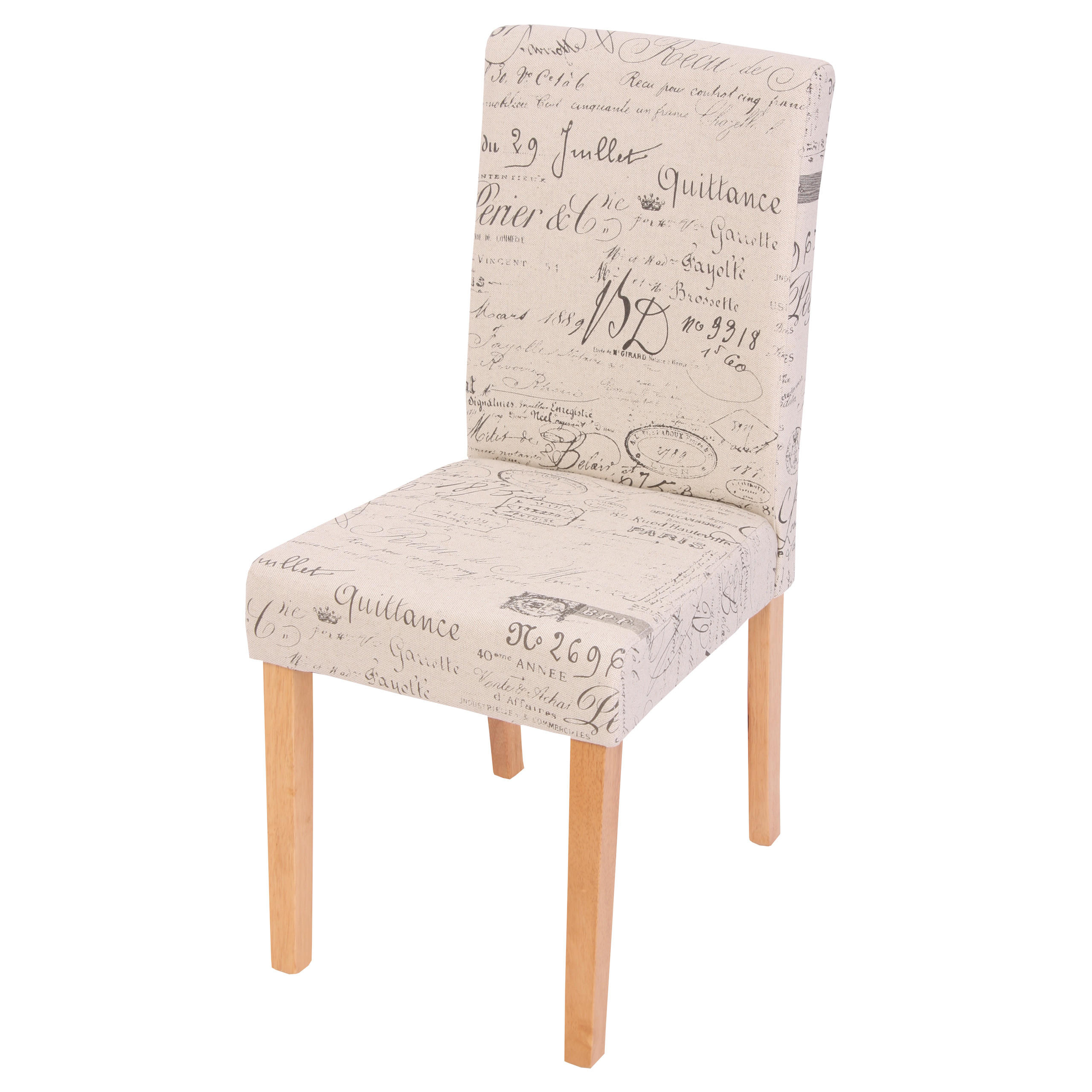 ESSZIMMERSTUHL Beige, Schwarz - Beige/Schwarz, Textil (43/90/56cm) - Jamb