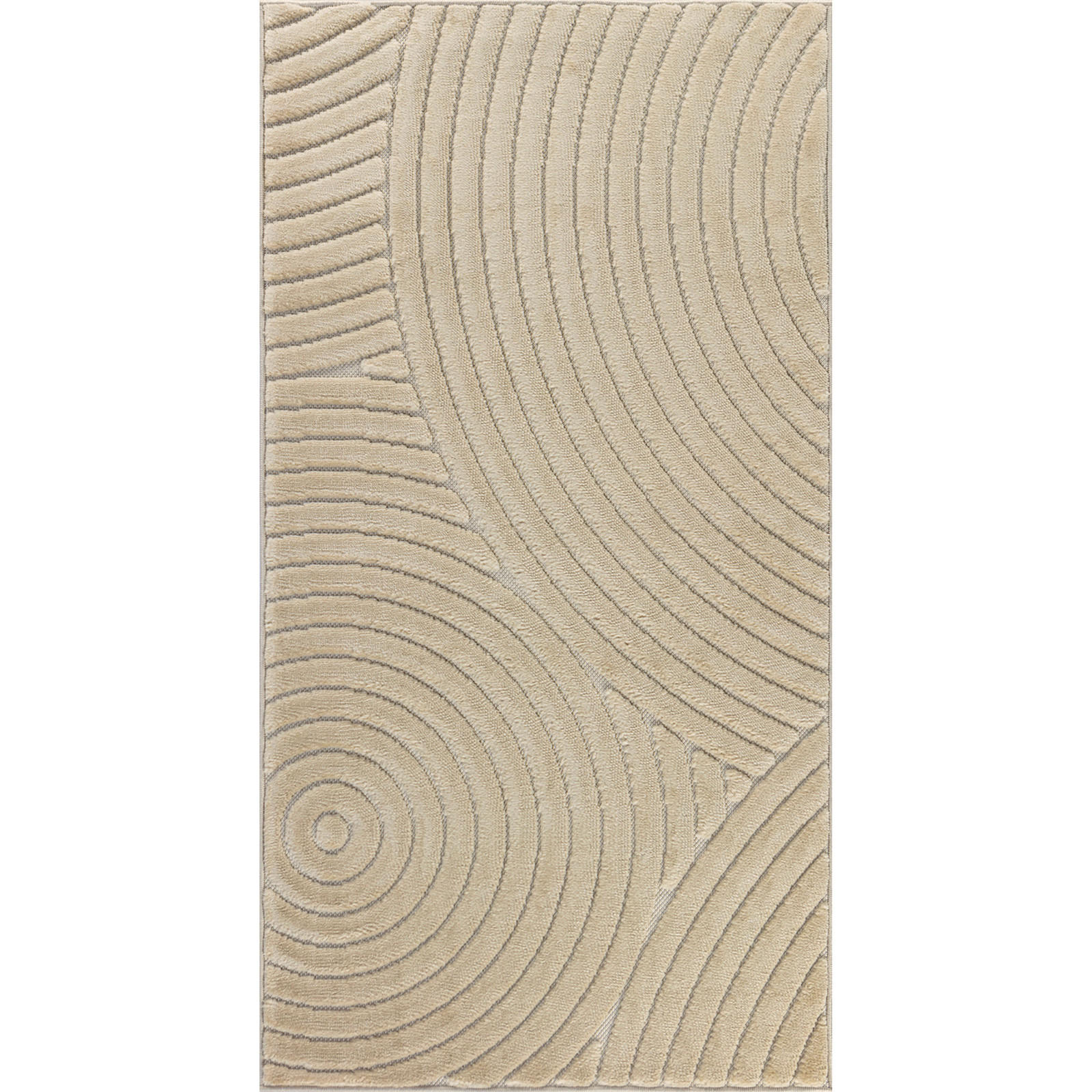OUTDOORTEPPICH 80/150 cm Beige - Beige, Naturmaterialien/Textil (80/150cm) - LIVABLISS