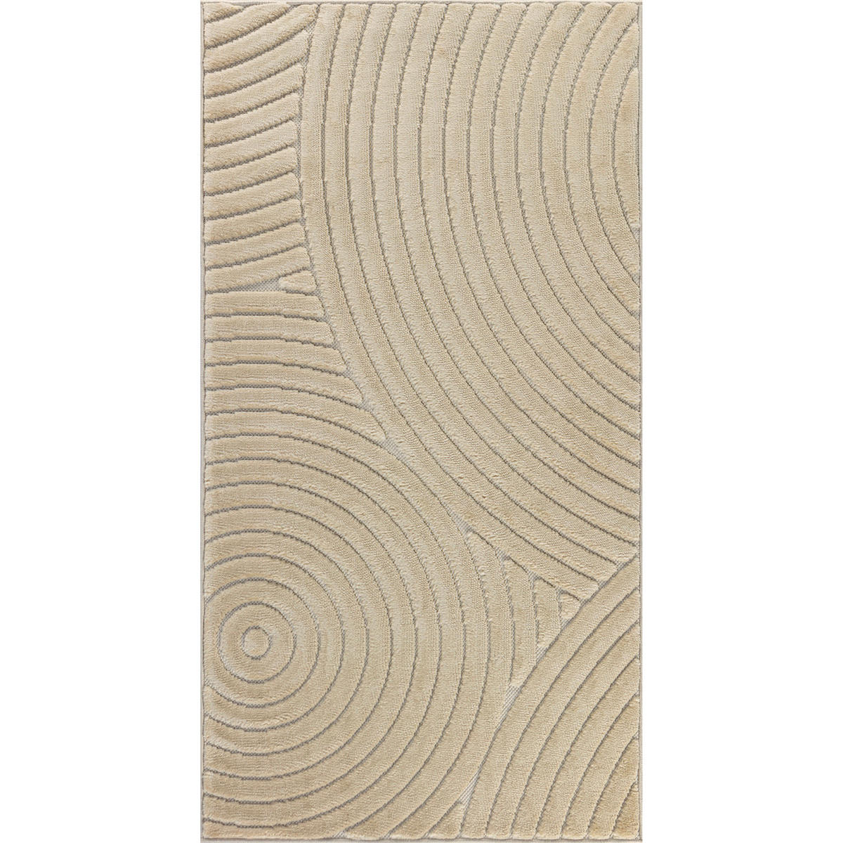 OUTDOORTEPPICH 80/150 cm Beige - Beige, Naturmaterialien/Textil (80/150cm) - LIVABLISS