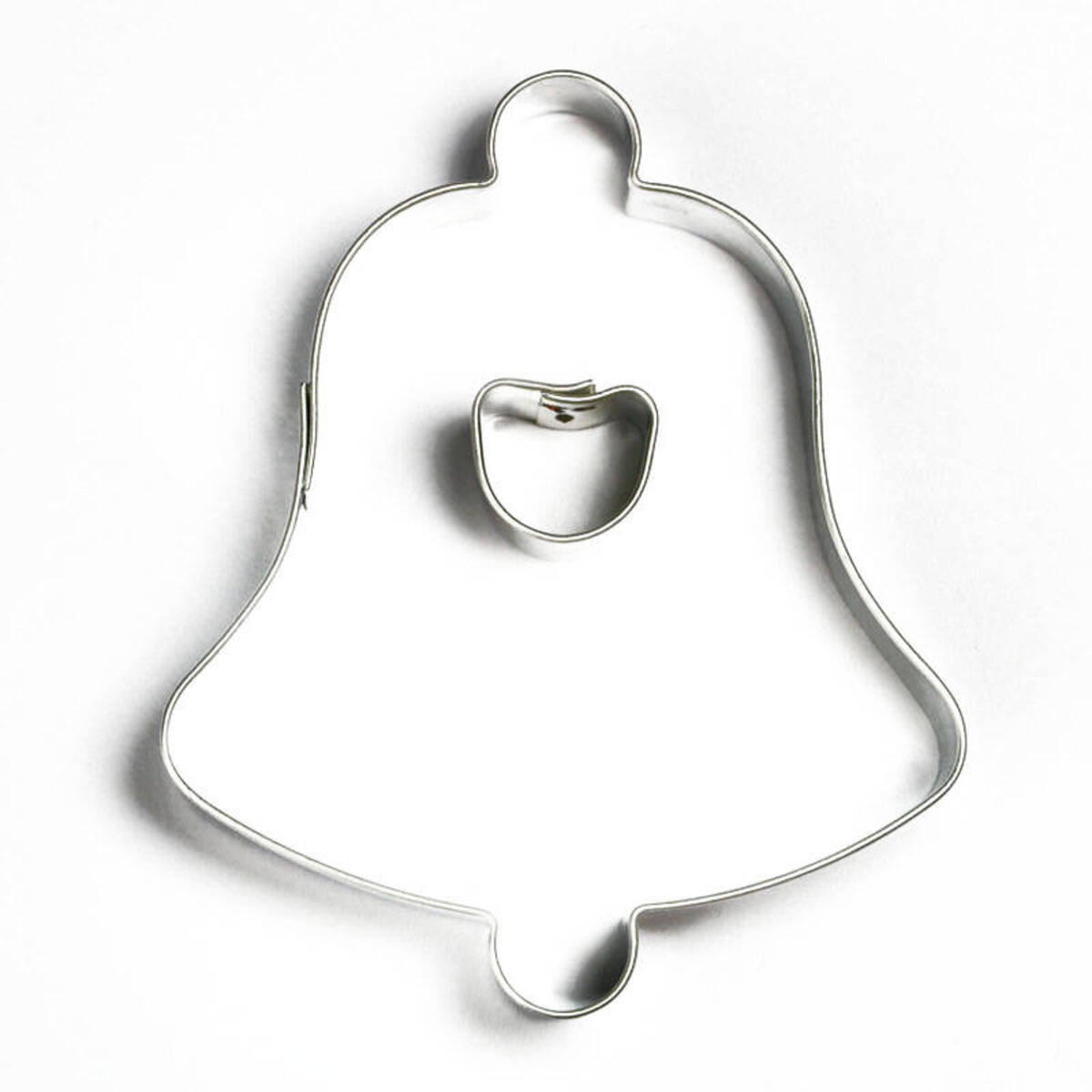 AUSSTECHFORM Glocke - Silberfarben, Metall (7/1.5/8.5cm)