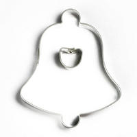 AUSSTECHFORM Glocke - Silberfarben, Metall (7/1.5/8.5cm)