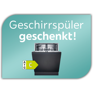 SIEMENS Geschirrspüler geschenkt!