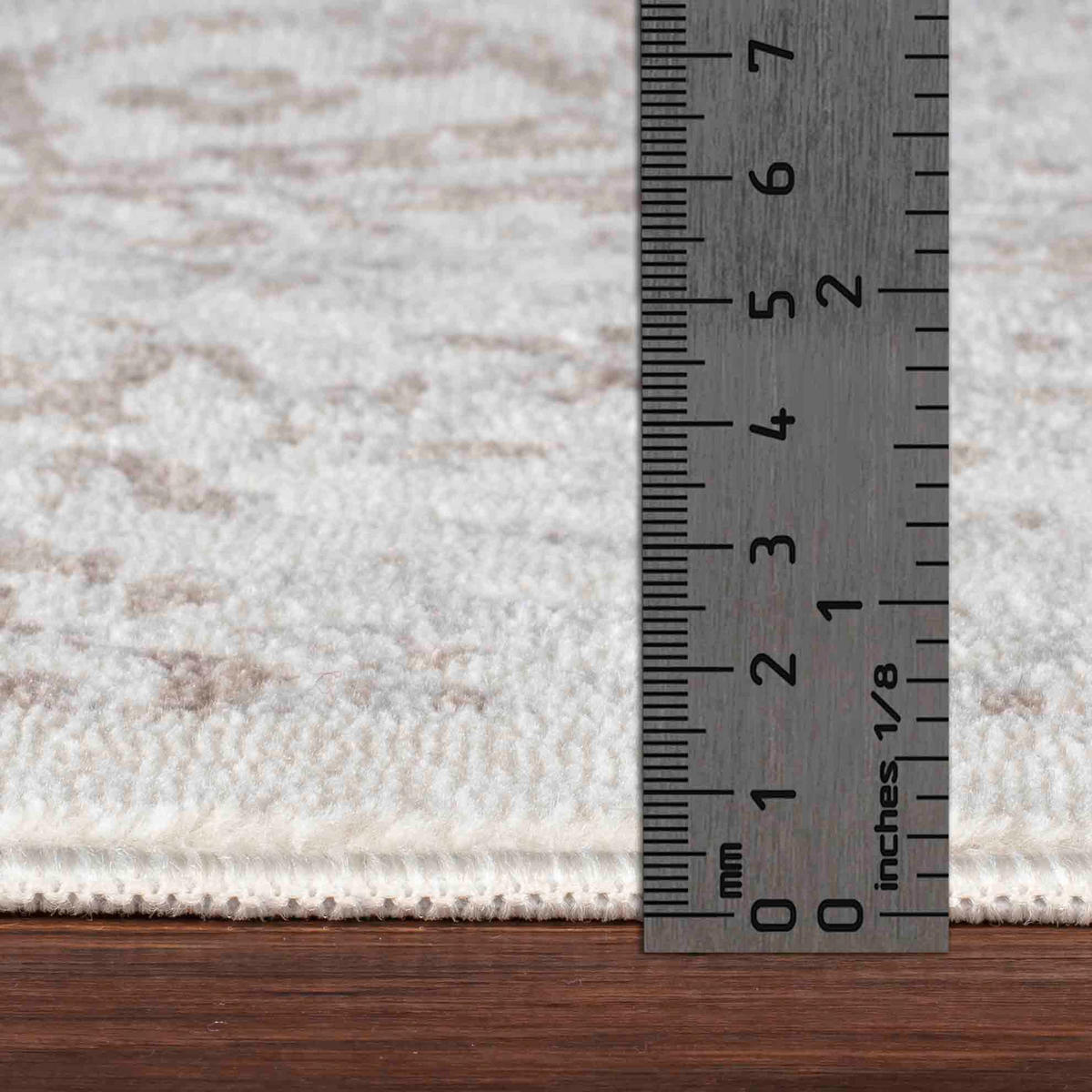 VINTAGE-TEPPICH 120x170 cm Grau - Beige, Naturmaterialien/Textil (120/170cm) - LIVABLISS