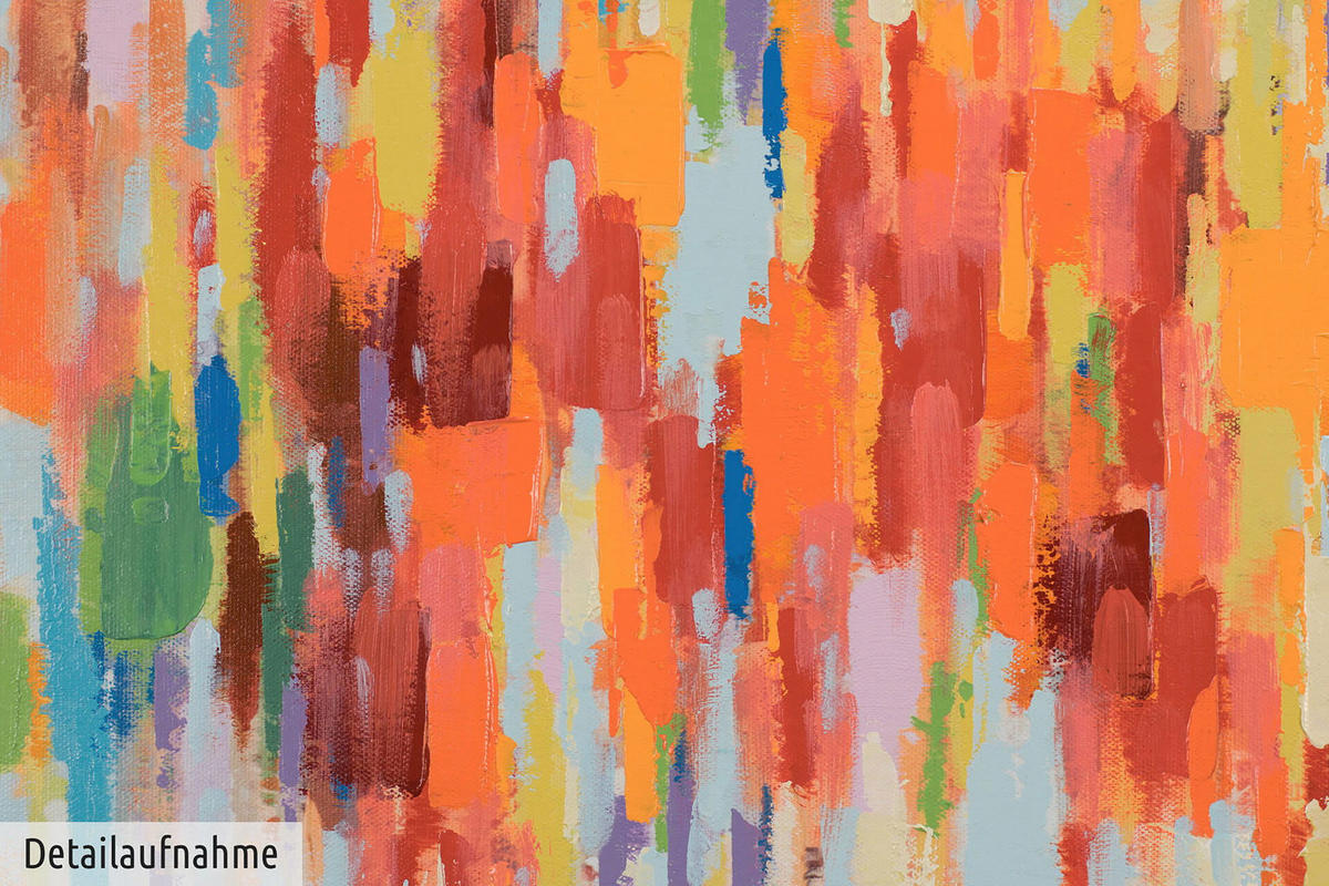 ACRYLBILD HANDGEMALT 120/60 cm - Multicolor, Holz/Textil (120/60cm) - KUNSTLOFT