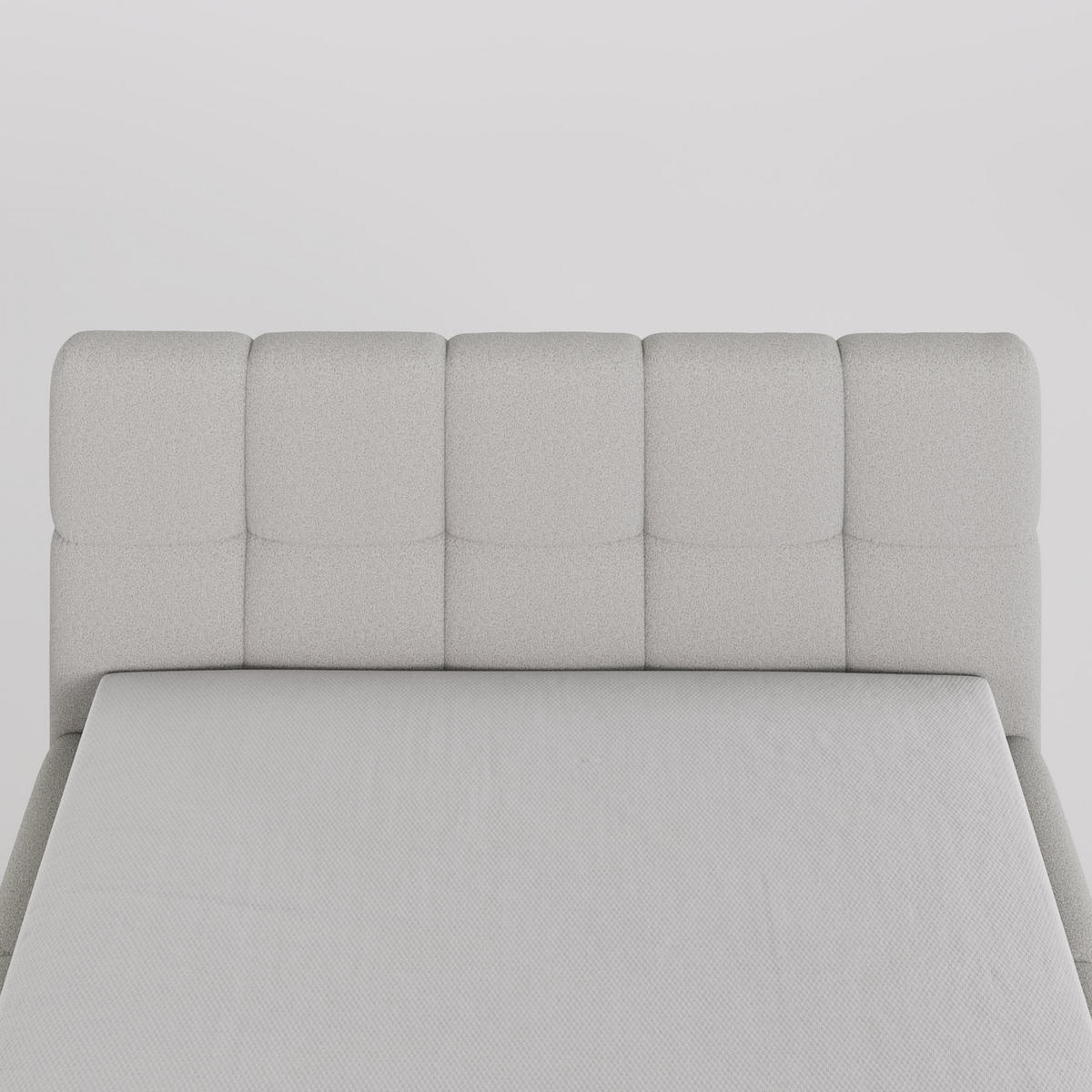 POLSTERBETT 180/200 cm, in Dunkelgrün, Velours-Stoff, gepolstertes Kopfteil, Lattenrost, Bettkasten - Dunkelgrün, Textil - Barchello