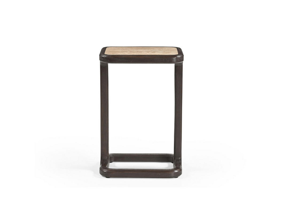 BEISTELLTISCH Arvid Mangoholz 39 cm / 29 cm Braun - Braun, Holz (29/39/58cm) - Villa Möbel