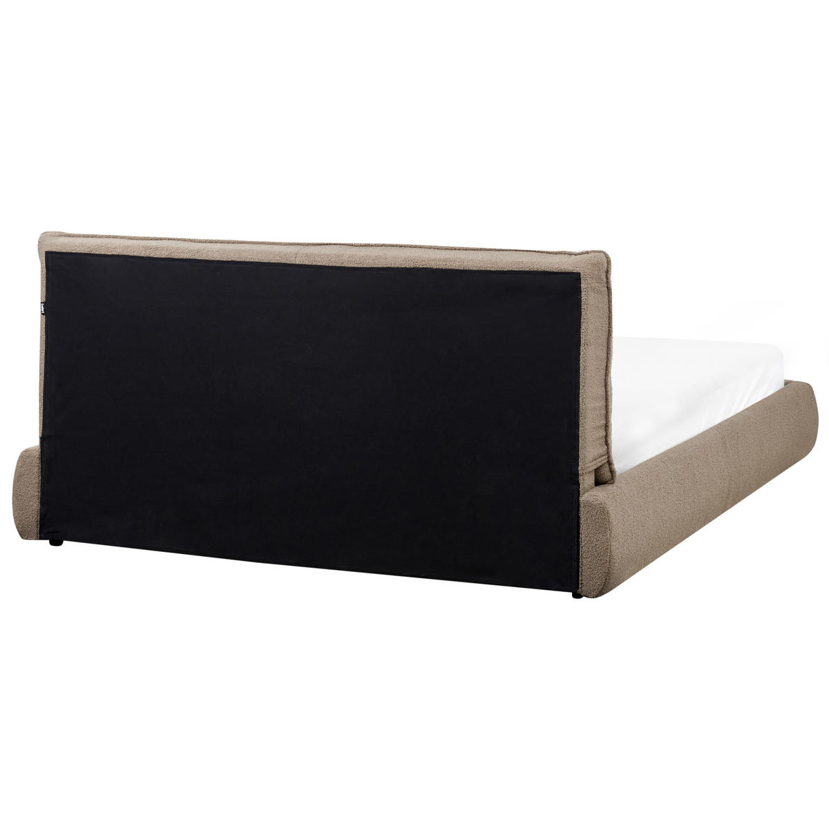 POLSTERBETT mit Lattenrost 160x200 cm Beige Vinay - Taupe, Textil (160/200cm) - Beliani