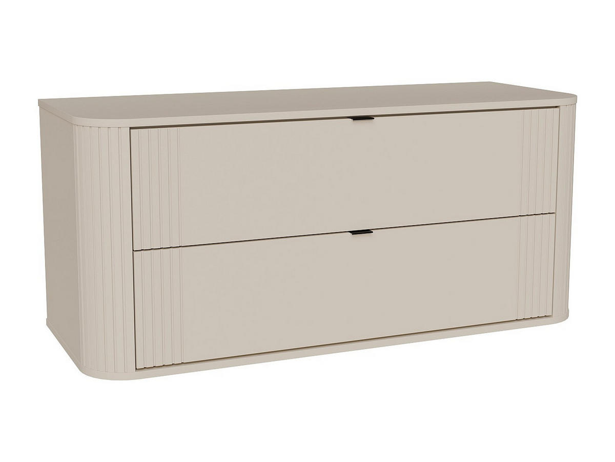WASCHBECKENUNTERSCHRANK - 120 x 46 - holz - beige Filor - Beige, Holz (120/57/46cm) - Vente-Unique