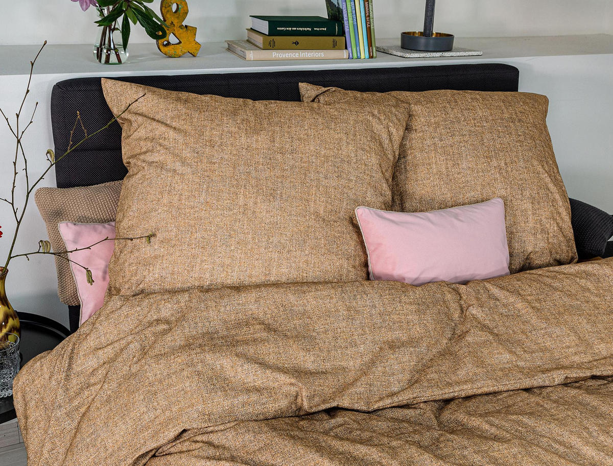 BETTWÄSCHE MINK 8835 - Braun, Textil (135/200cm) - Irisette
