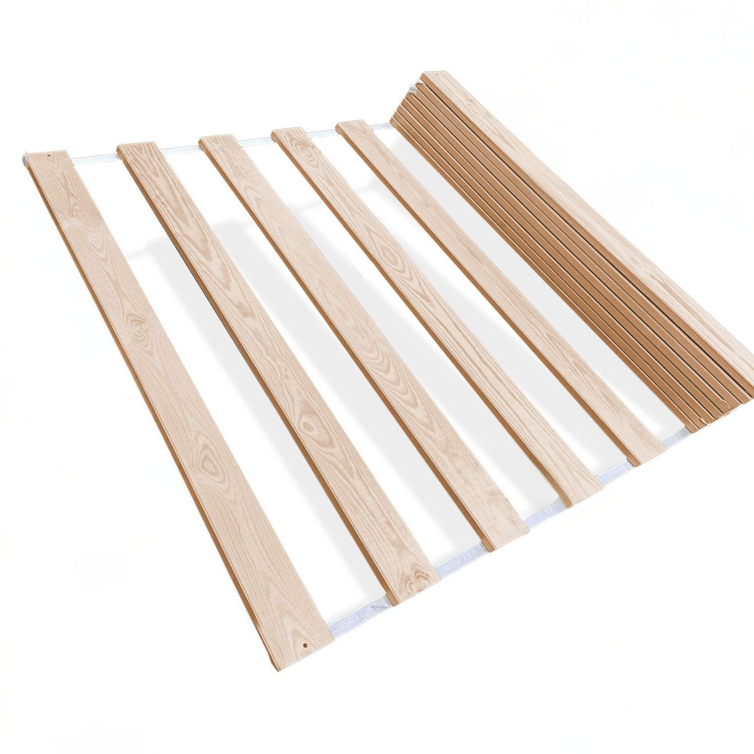 ROLLROST VENO Lattenrost Massivholz 70x200 cm - Naturfarben, Holz (70/200cm) - Coemo