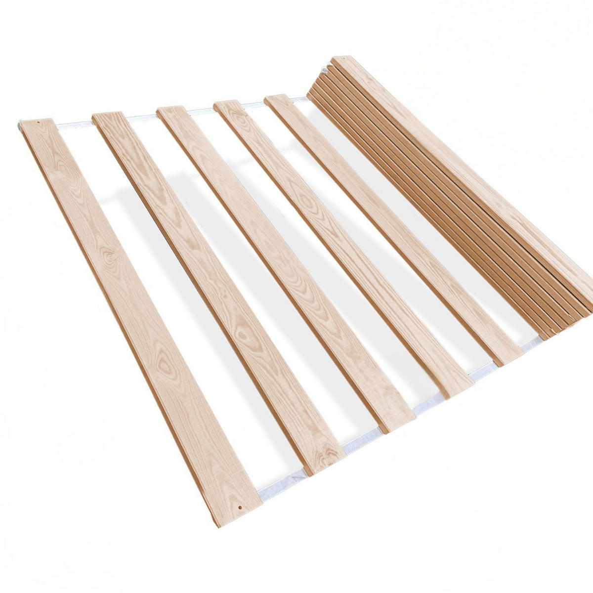 ROLLROST VENO Lattenrost Massivholz 80x200 cm - Naturfarben, Holz (80/200cm) - Coemo