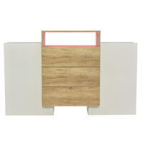 SIDEBOARD Weiß 140/30/77.5 cm - Weiß, Holzwerkstoff (30/77.5/140cm) - Urban Meuble