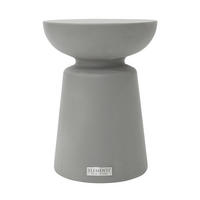 BEISTELLTISCH KYLIX Klein aus Beton 35 x 35 x 46 cm - Grau, Naturmaterialien (35/35/47cm) - Elementi