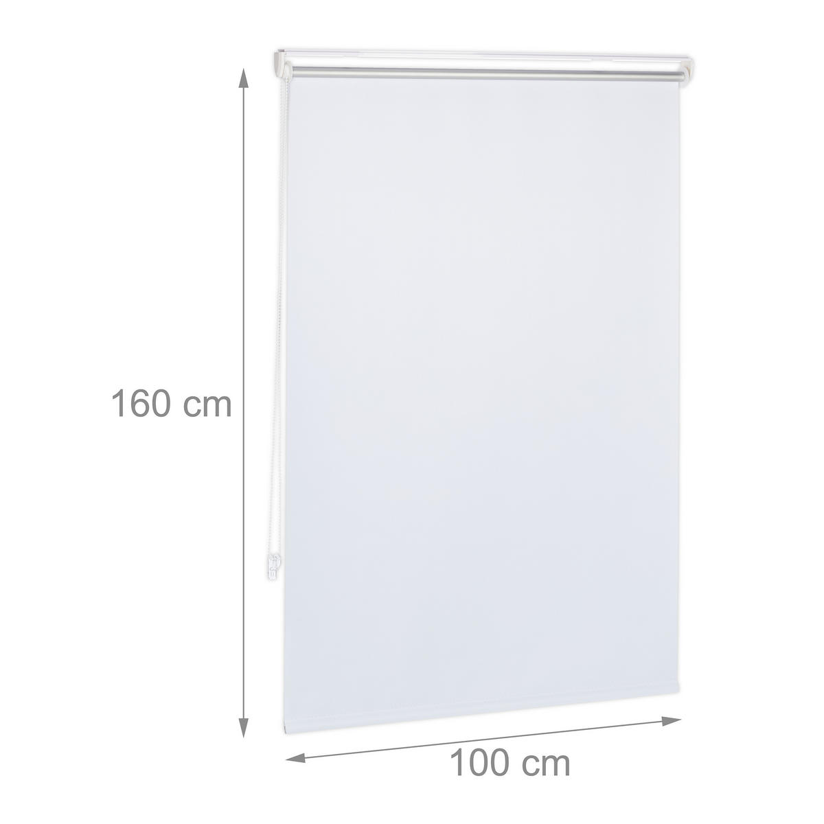 THERMOROLLO - Multicolor, Kunststoff/Textil (100/160/6.5cm) - Relaxdays