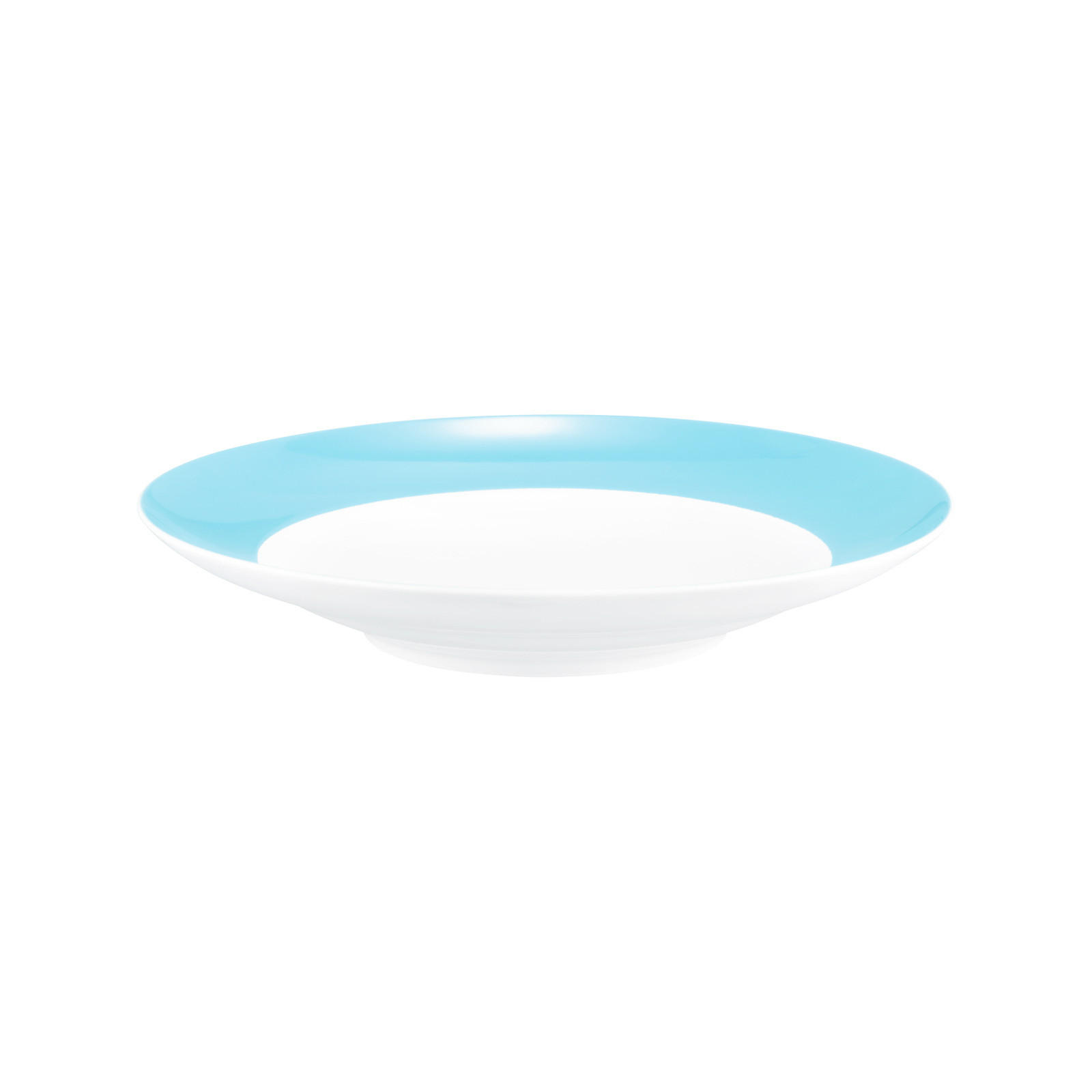 SUPPENTELLER Liberty Pure Colors Lagoon Blue ø 23,5 cm - Blau, Keramik (23.6cm) - Seltmann Weiden