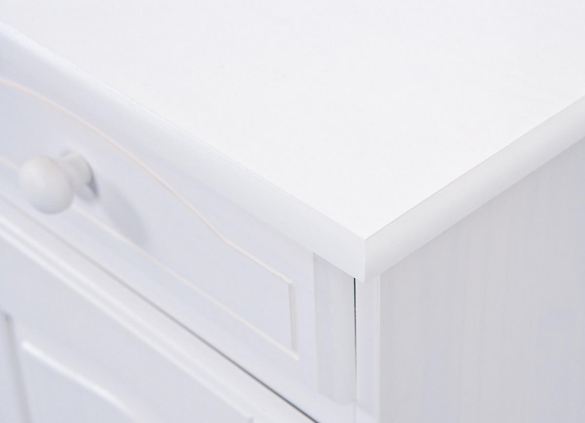 HIGHBOARD weiß - Weiß, Holzwerkstoff (88/87/43cm) - ebuy24