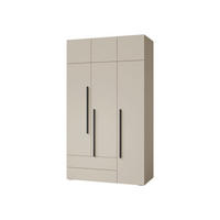 KLEIDERSCHRANK Lorin 3D2S LO01 mit Schrankaufsatz - Kaschmir, Holzwerkstoff (135/236/60cm) - MIRJAN24