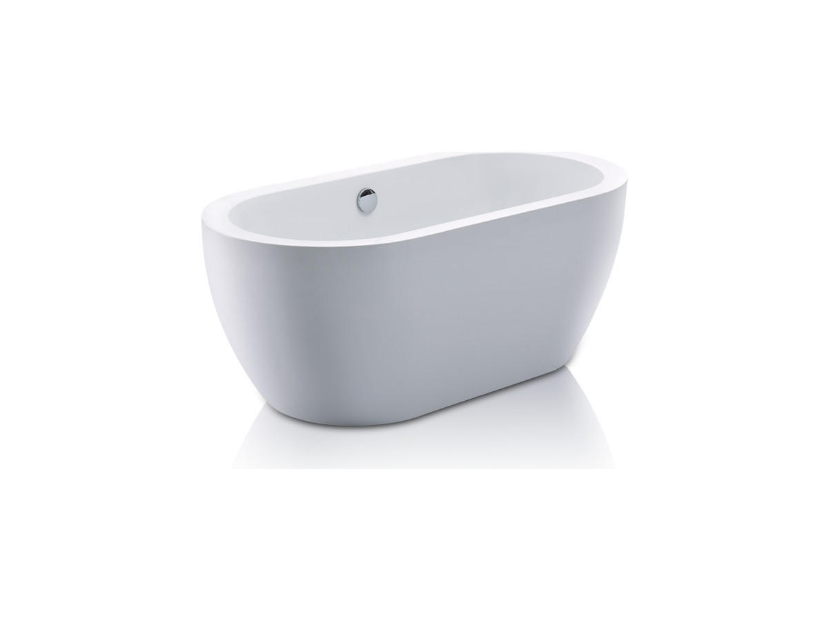 FREISTEHENDE Badewanne - 1 Person - Acryl - Weiß - Weiß, Kunststoff (149/58/75cm) - Vente-Unique