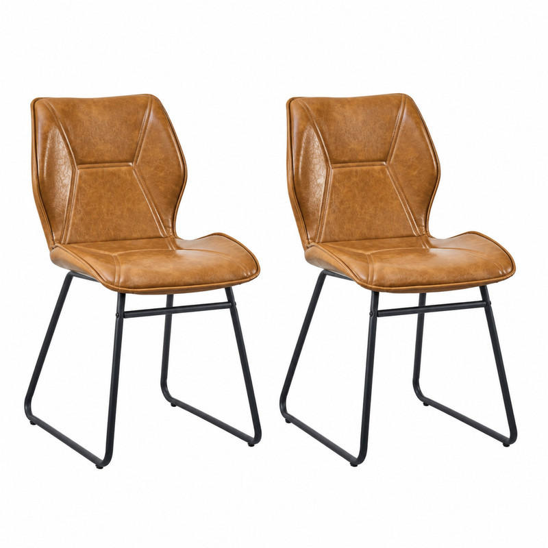 Meubliv Esszimmerstuhl Braun 47.5x81.5x60 cm