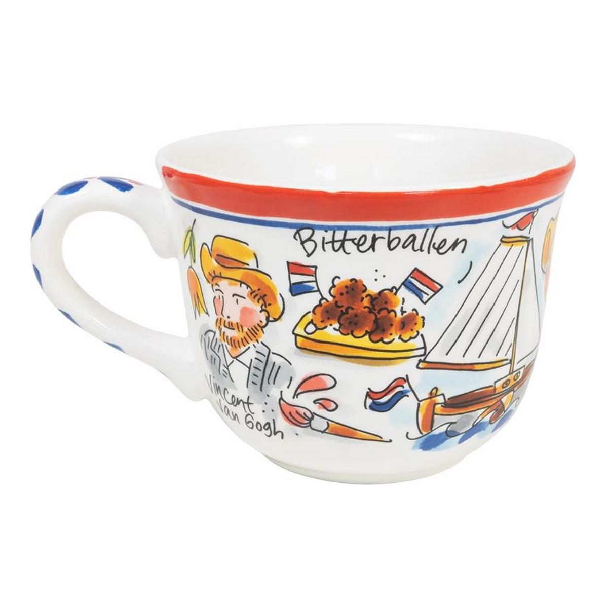 SUPPENSCHALE Wir lieben Holland in Bunt - 14cm - Multicolor, Keramik (12.7/16.2/9.7cm) - Blond Amsterdam