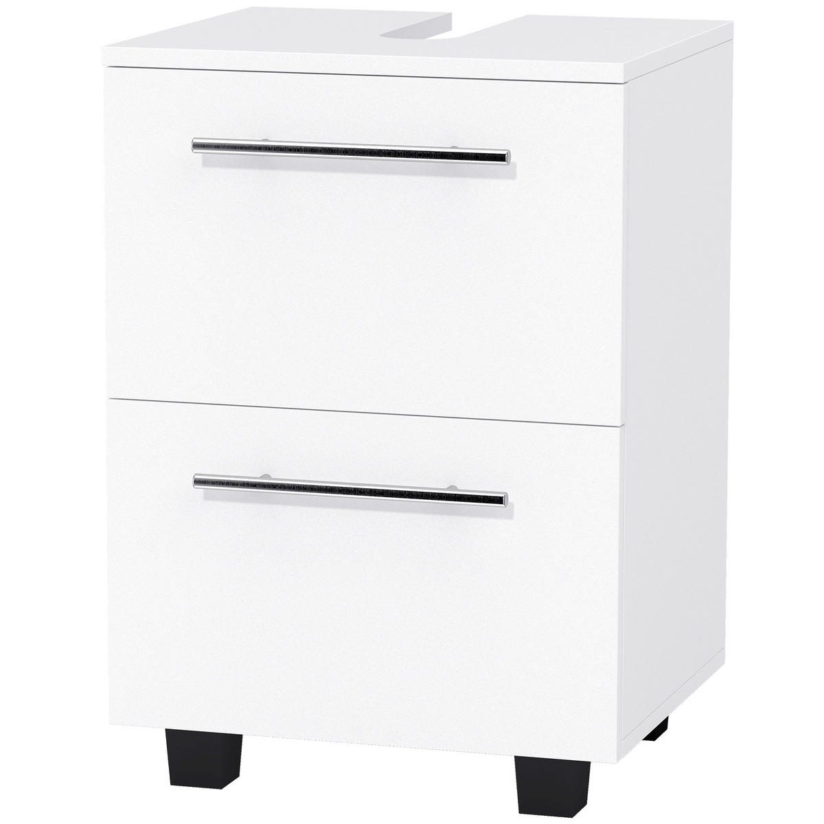 HÄNGESCHRANK Weiß 1 Stück - Weiß, Kunststoff (41.5/59/35.5cm) - GiPP