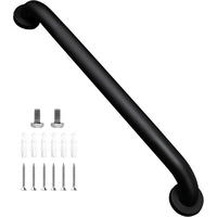 HALTEGRIFF Badezimmer Schwarz 50 cm Rutschfest Für Badewanne - Schwarz, Metall (5.9/5.9/50cm)