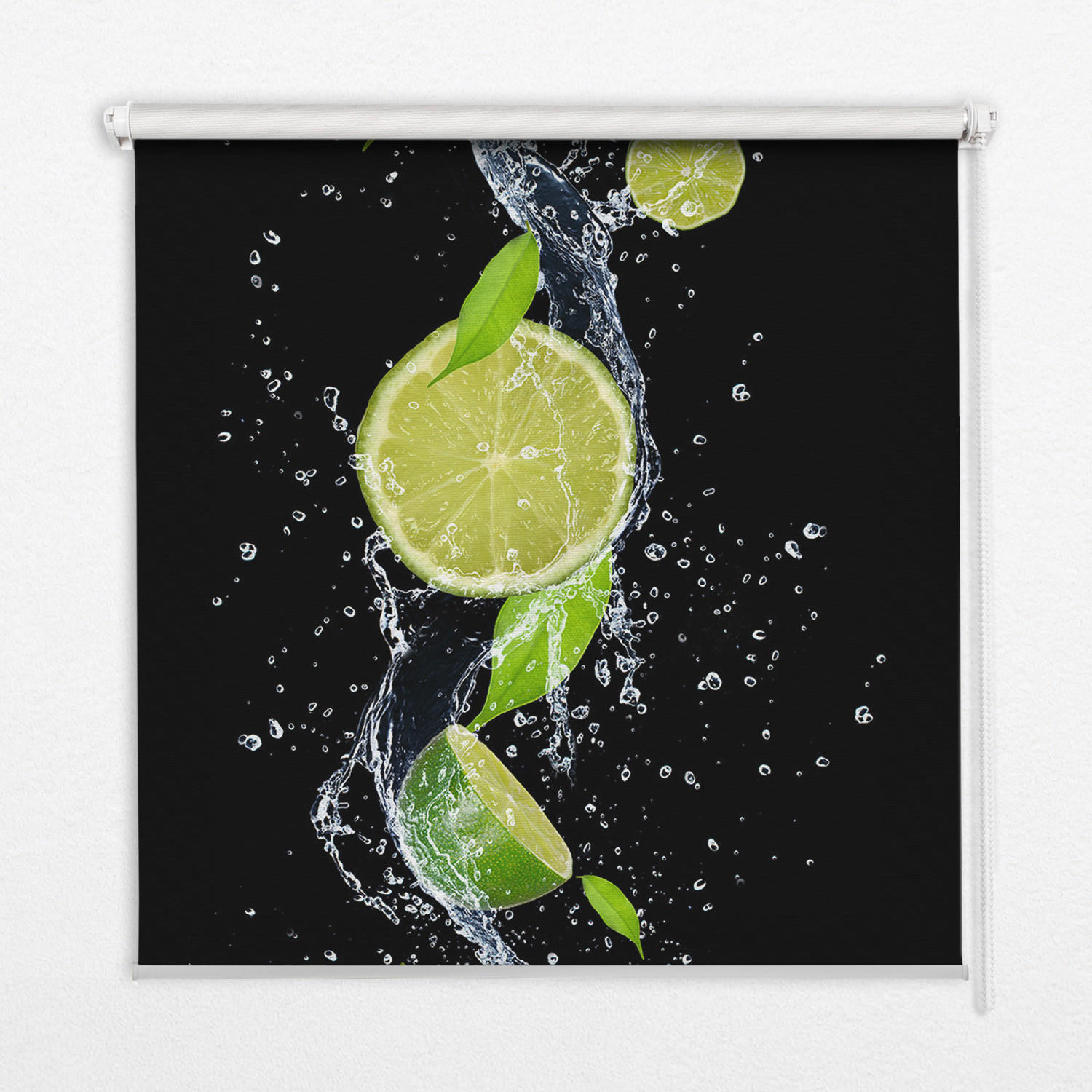TULUP VNITŘNÍ roleta - okenní roleta - roleta - 100x180 cm - Vápno padající do vody