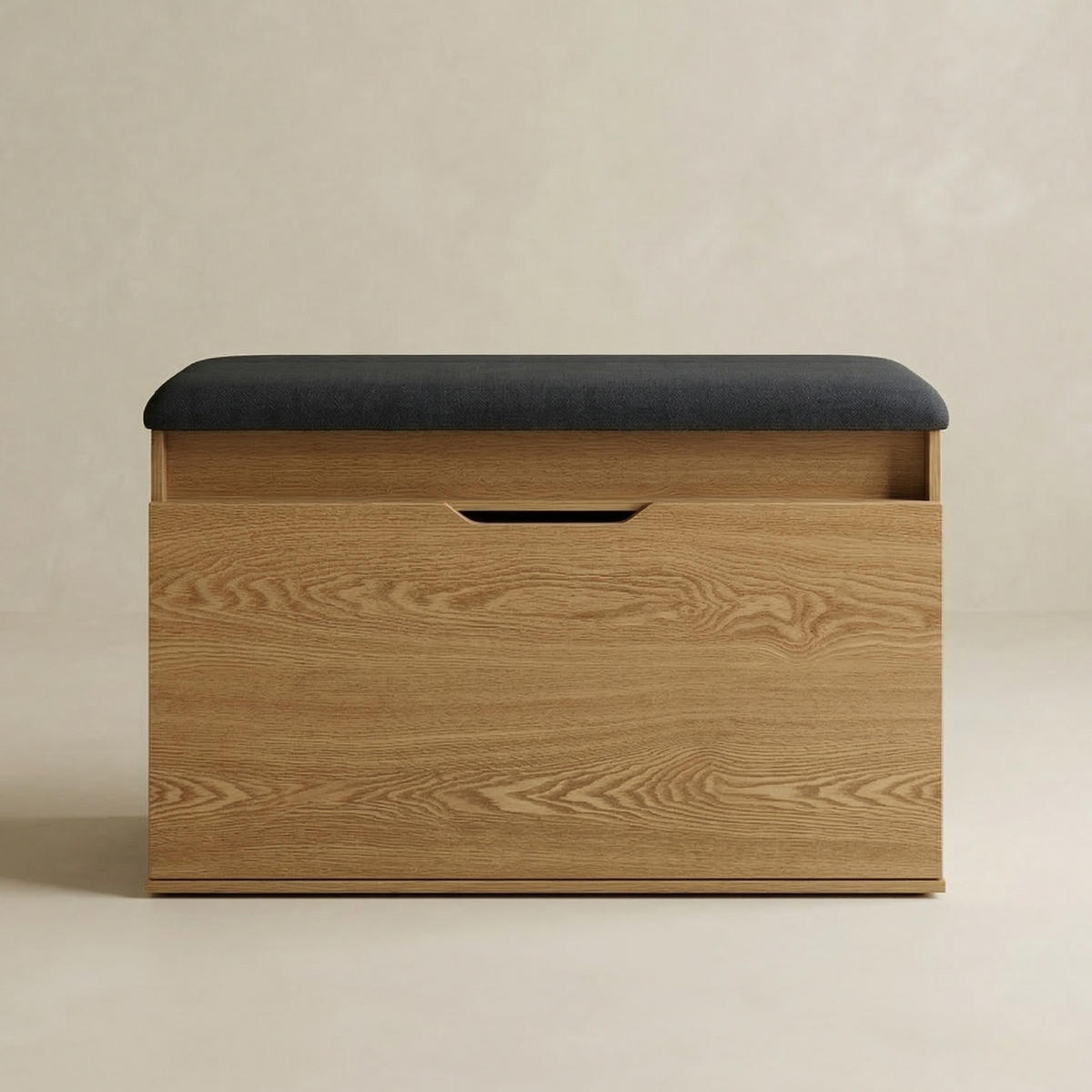 SCHUHSCHRANK Soto 80/50/35 cm Sitzbank - Braun, Holzwerkstoff (80/50/35cm) - BOXIMO
