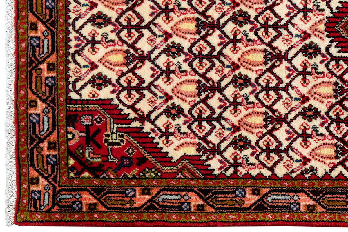 TEPPICH Assadabad Mehrfarbig 195/80 cm Schurwolle - Multicolor, Textil (80/195cm) - Looma