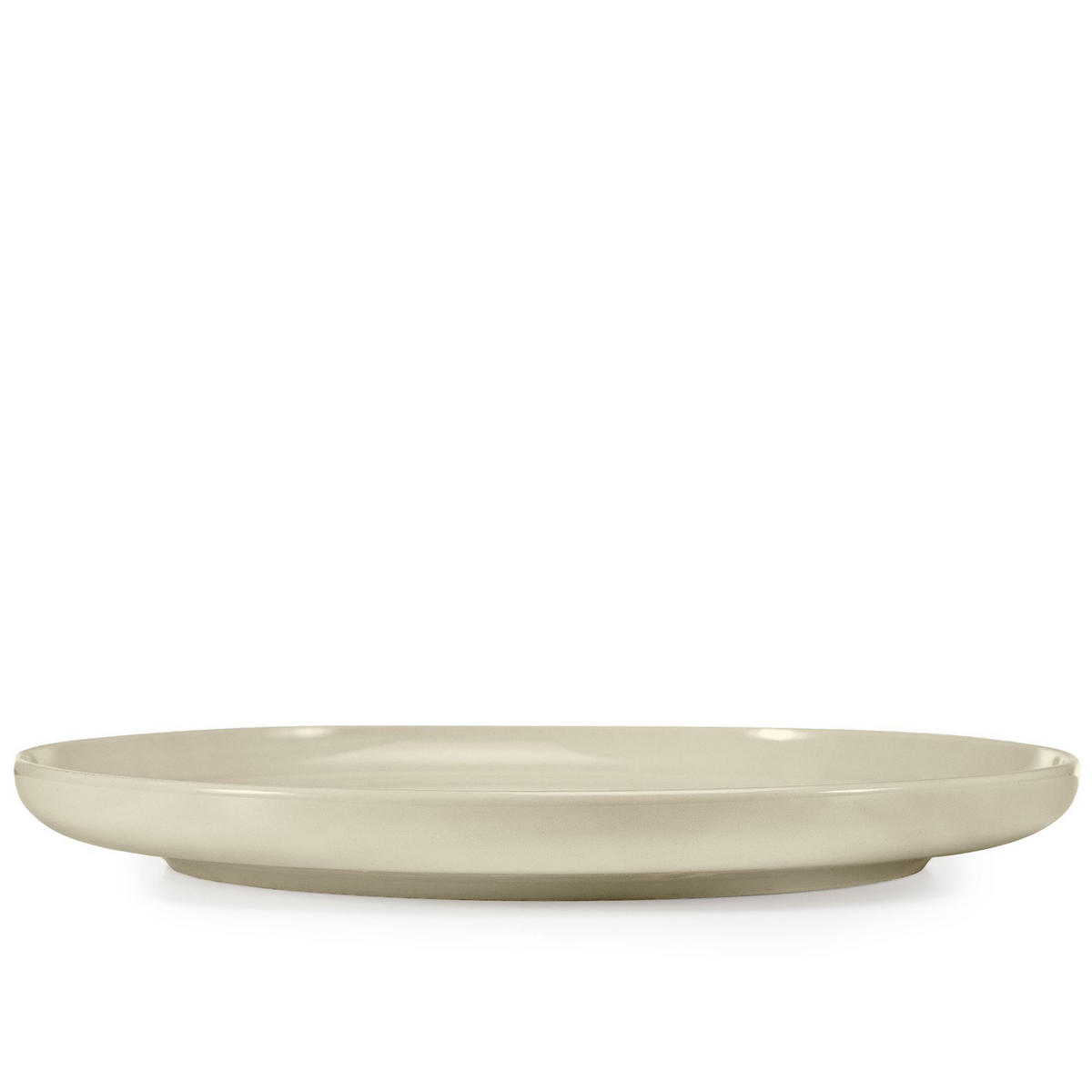 TELLER-SET VICTO 6-tlg Speiseteller - Beige, Keramik (27cm) - KONSIMO®