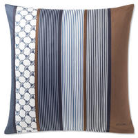 KISSENHÜLLE CORNFLOWER STRIPES 4069 DEEP OCEAN - 28 - Blau, Textil (80/80cm) - Joop!