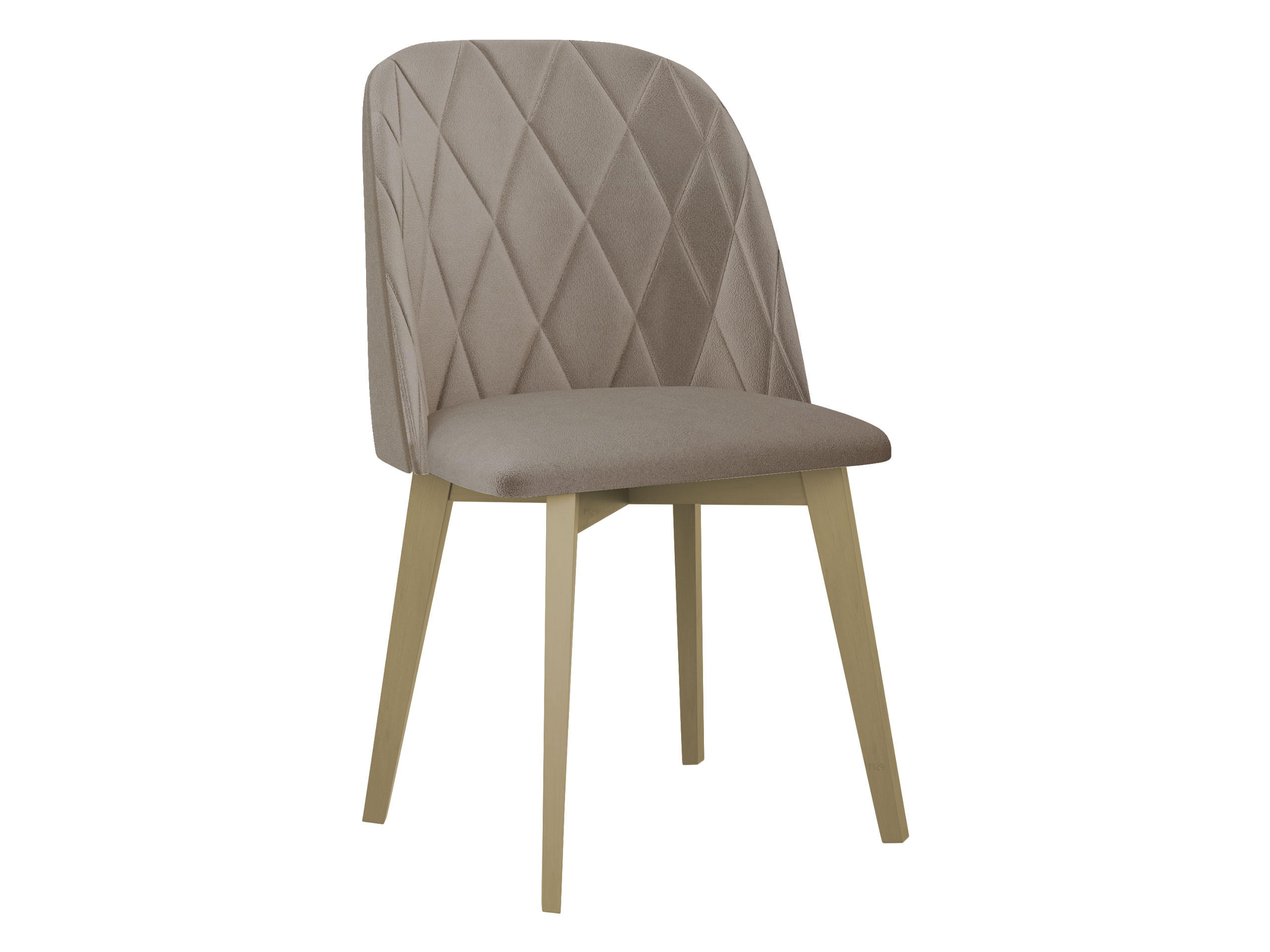 ESSZIMMERSTUHL Monti III Pik Raute - Naturfarben/Sonoma Eiche, Holz/Textil (48/83/55cm) - MIRJAN24