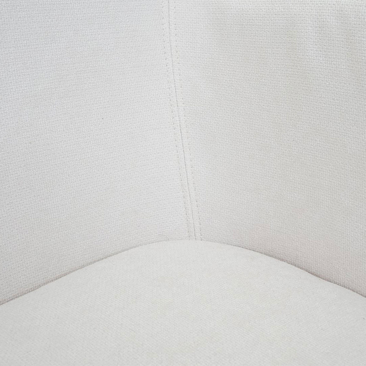 SITZBANK Cremeweiß, Schwarz - Schwarz/Weiß, Textil (133/77/56cm) - MCW