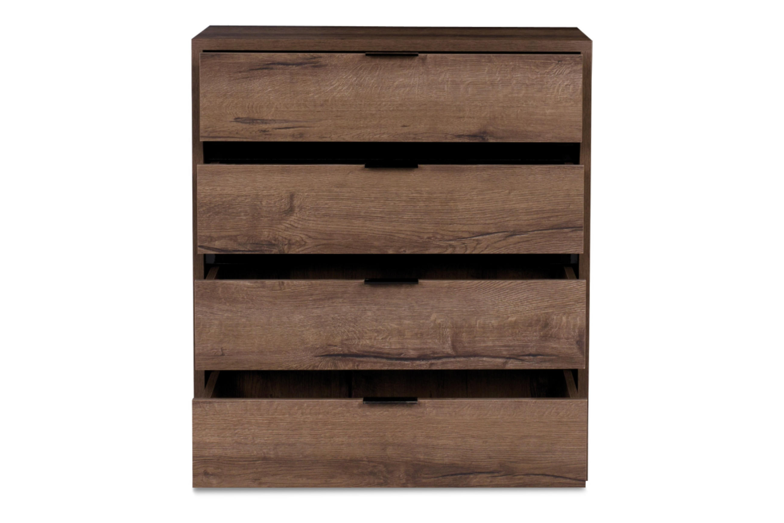 KOMMODE MERO mit Schubladen, Dunkelbraun - Dunkelbraun, Holzwerkstoff (81/90/40cm) - KONSIMO®