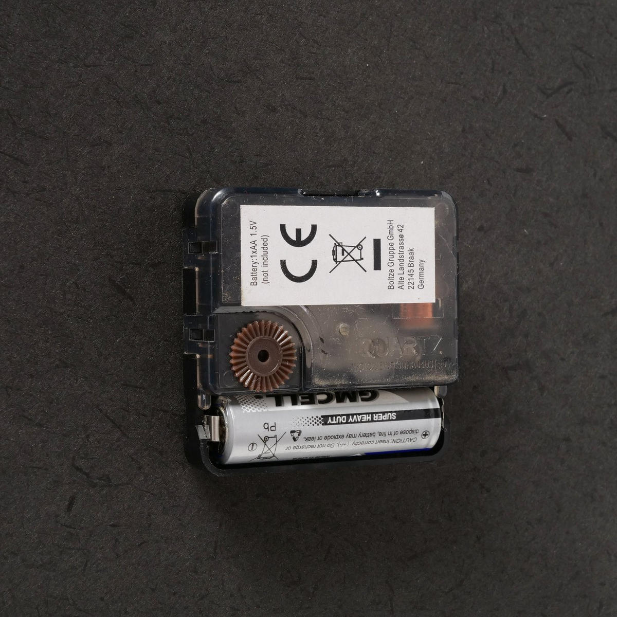 WANDUHR Wintermotiv Ludwig Ø 45 cm - Schwarz, Holzwerkstoff (45/4/45cm) - Boltze Home