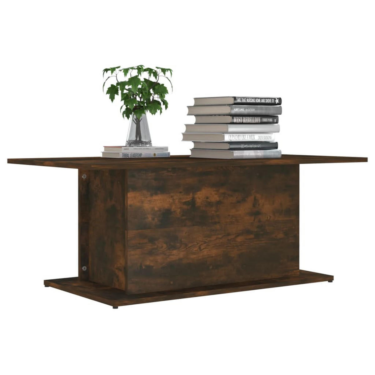 COUCHTISCH Räuchereiche 102x55,5x40 cm Holzwerkstoff - Braun, Holzwerkstoff (102/55.5/40cm) - furnicato